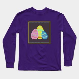 Three Easter eggs Long Sleeve T-Shirt